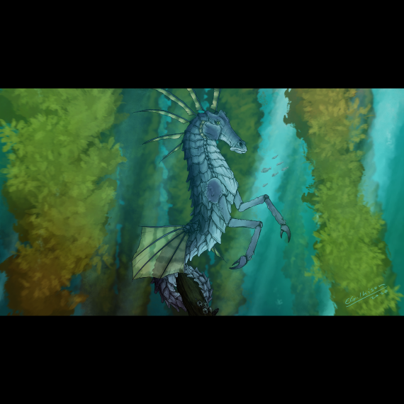 Kelp Forest Dweller Illustration